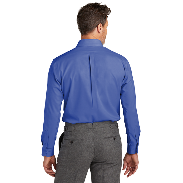 Brooks Brothers® Wrinkle-Free Cotton/Spandex Stretch Nailhead Men's Shirt