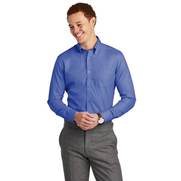 Brooks Brothers® Wrinkle-Free Cotton/Spandex Stretch Nailhead Men's Shirt