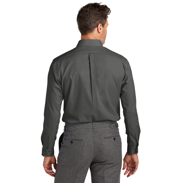 Brooks Brothers® Wrinkle-Free Cotton/Spandex Stretch Nailhead Men's Shirt