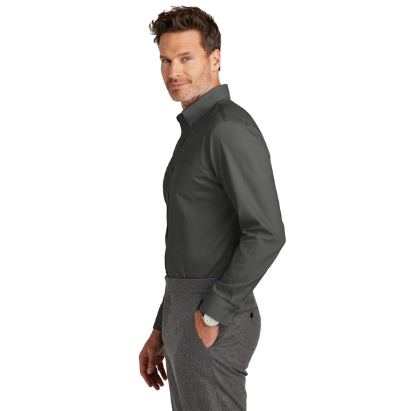 Brooks Brothers® Wrinkle-Free Cotton/Spandex Stretch Nailhead Men's Shirt