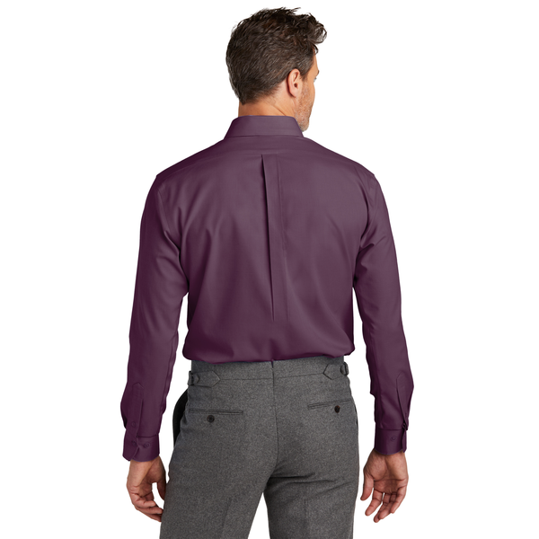 Brooks Brothers® Wrinkle-Free Cotton/Spandex Stretch Nailhead Men's Shirt