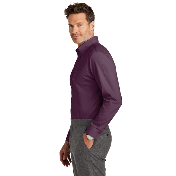 Brooks Brothers® Wrinkle-Free Cotton/Spandex Stretch Nailhead Men's Shirt