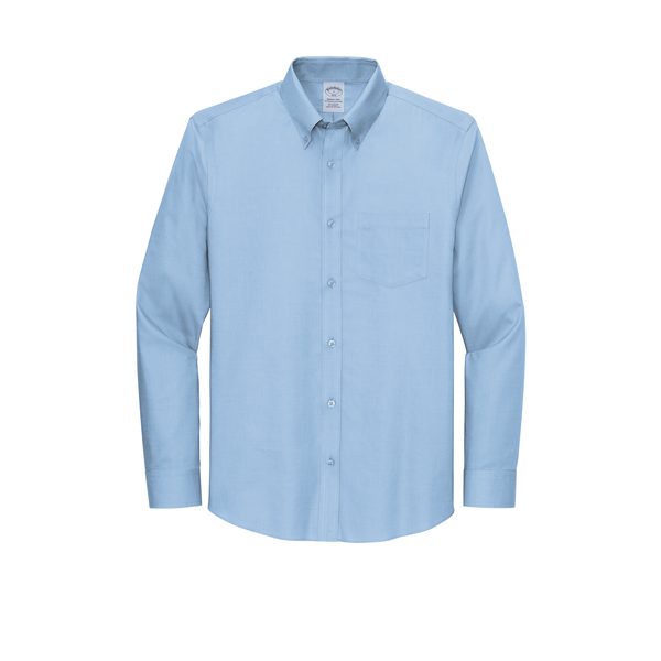 Brooks Brothers® Wrinkle-Free Cotton/Spandex Stretch Nailhead Men's Shirt