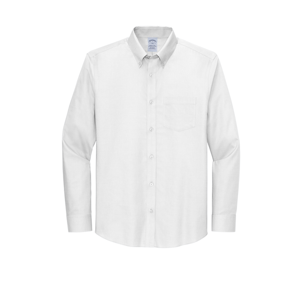 Brooks Brothers® Wrinkle-Free Cotton/Spandex Stretch Nailhead Men's Shirt