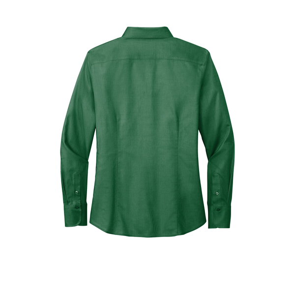 Brooks Brothers® Wrinkle-Free Cotton/Spandex Stretch Nailhead Ladies' Shirt