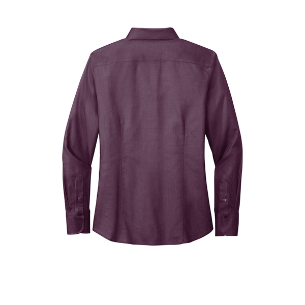 Brooks Brothers® Wrinkle-Free Cotton/Spandex Stretch Nailhead Ladies' Shirt