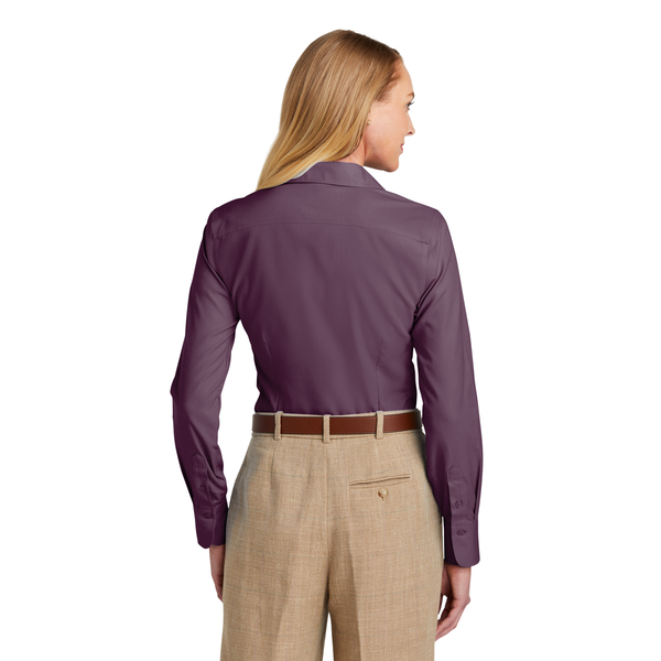 Brooks Brothers® Wrinkle-Free Cotton/Spandex Stretch Nailhead Ladies' Shirt