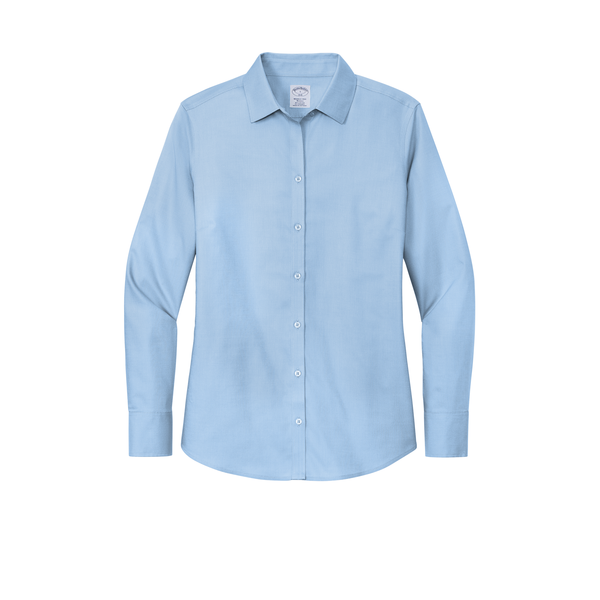 Brooks Brothers® Wrinkle-Free Cotton/Spandex Stretch Nailhead Ladies' Shirt