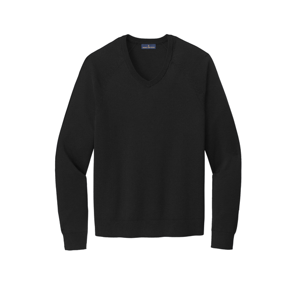 Brooks Brothers® Cotton & Nylon Stretch V-Neck Men's Sweater