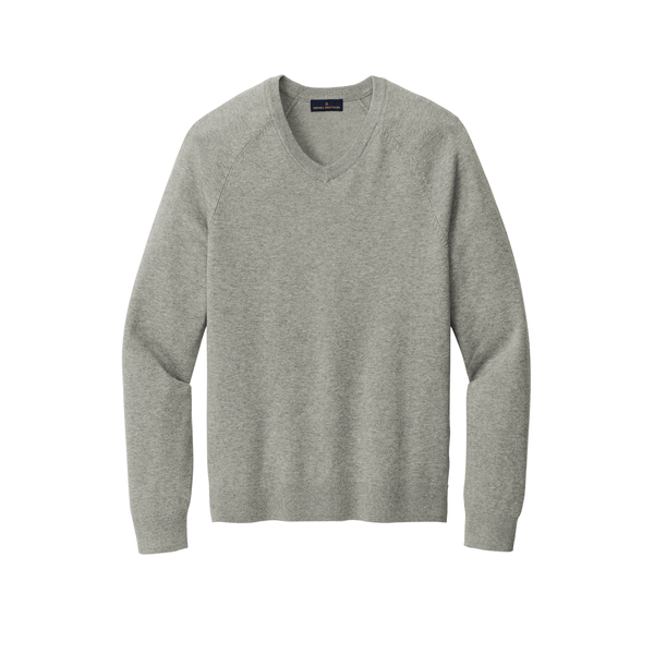 Brooks Brothers® Cotton & Nylon Stretch V-Neck Men's Sweater