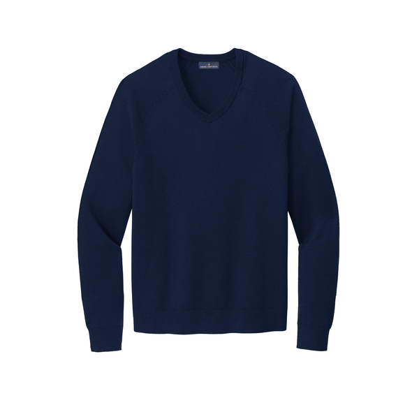 Brooks Brothers® Cotton & Nylon Stretch V-Neck Men's Sweater