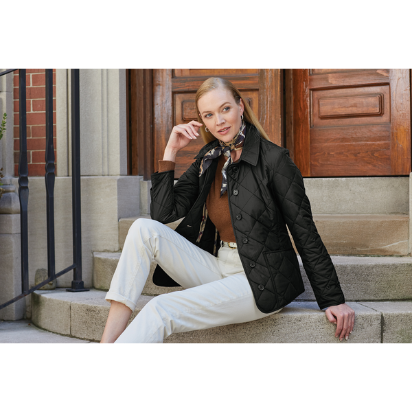 Brooks Brothers® Quilted Polyester Ladies' Jacket