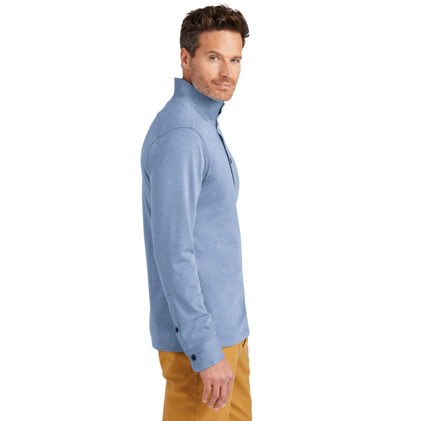 Brooks Brothers® Mid-Layer Stretch Tri-Blend 1/2 Button Men's Pullover