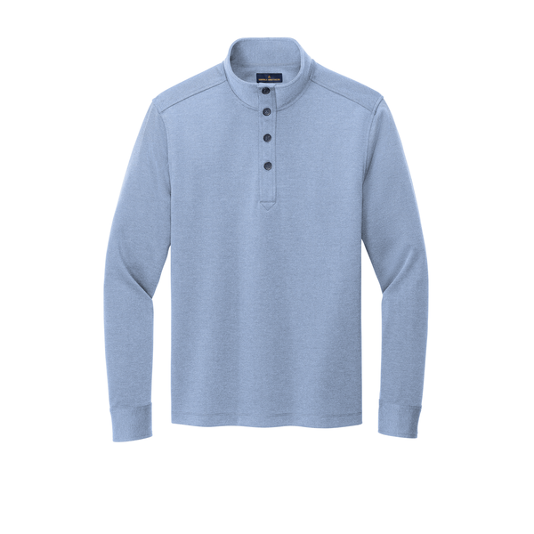 Brooks Brothers® Mid-Layer Stretch Tri-Blend 1/2 Button Men's Pullover