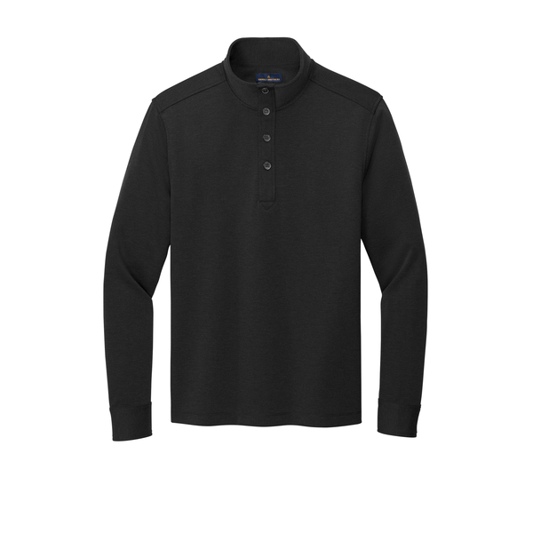 Brooks Brothers® Mid-Layer Stretch Tri-Blend 1/2 Button Men's Pullover