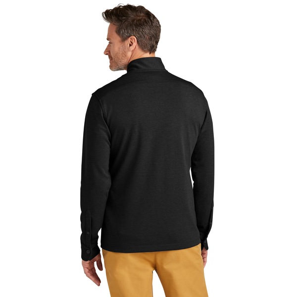Brooks Brothers® Mid-Layer Stretch Tri-Blend 1/2 Button Men's Pullover