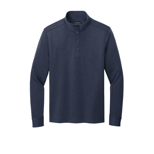 Brooks Brothers® Mid-Layer Stretch Tri-Blend 1/2 Button Men's Pullover