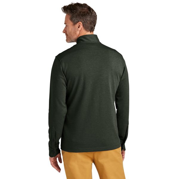 Brooks Brothers® Mid-Layer Stretch Tri-Blend 1/2 Button Men's Pullover