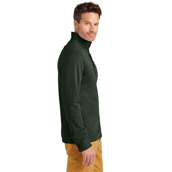 Brooks Brothers® Mid-Layer Stretch Tri-Blend 1/2 Button Men's Pullover