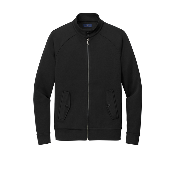 Brooks Brothers® Poly/Cotton Double-Knit Men's Full Zip