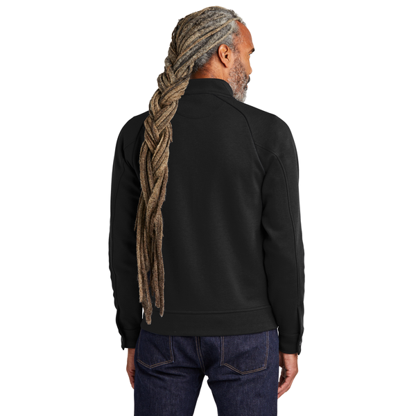 Brooks Brothers® Poly/Cotton Double-Knit Men's Full Zip
