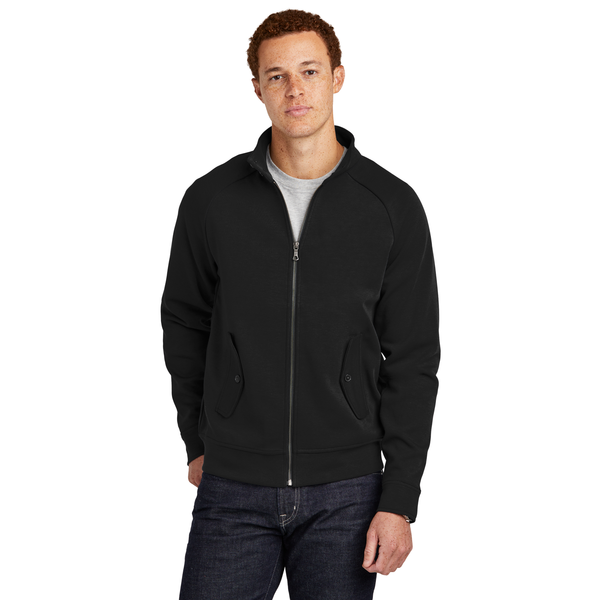 Brooks Brothers® Poly/Cotton Double-Knit Men's Full Zip