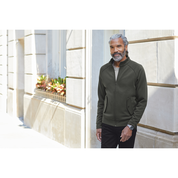 Brooks Brothers® Poly/Cotton Double-Knit Men's Full Zip