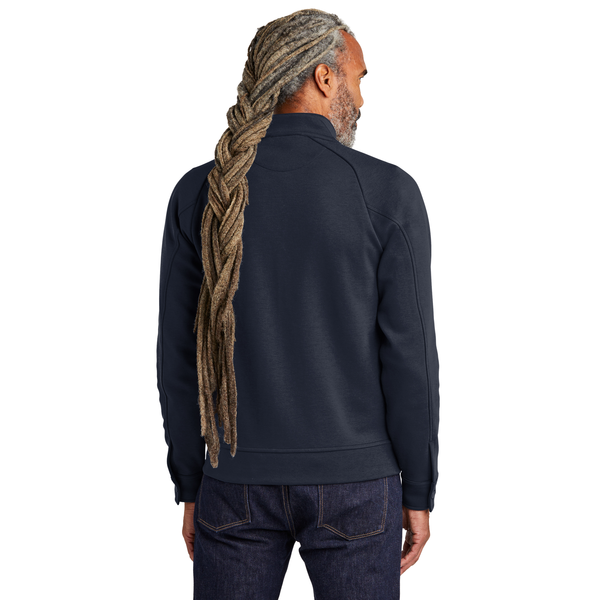 Brooks Brothers® Poly/Cotton Double-Knit Men's Full Zip