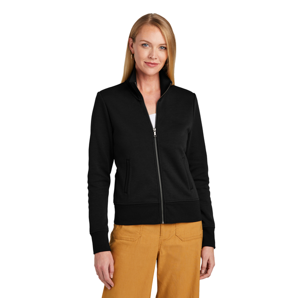 Brooks Brothers® Poly/Cotton Double-Knit Ladies' Full Zip