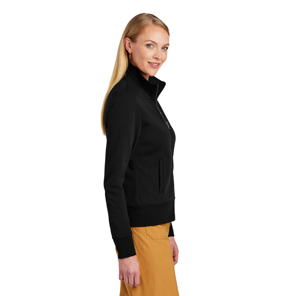 Brooks Brothers® Poly/Cotton Double-Knit Ladies' Full Zip