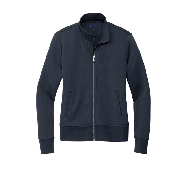 Brooks Brothers® Poly/Cotton Double-Knit Ladies' Full Zip