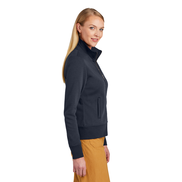 Brooks Brothers® Poly/Cotton Double-Knit Ladies' Full Zip