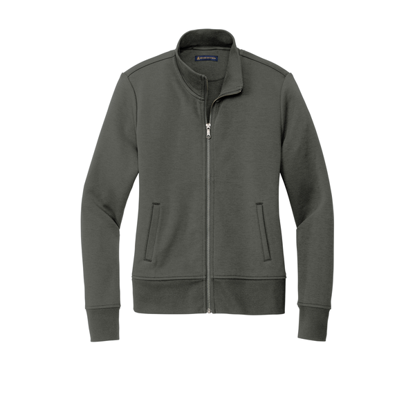 Brooks Brothers® Poly/Cotton Double-Knit Ladies' Full Zip