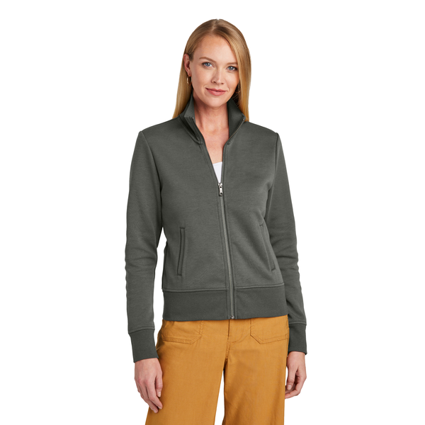 Brooks Brothers® Poly/Cotton Double-Knit Ladies' Full Zip