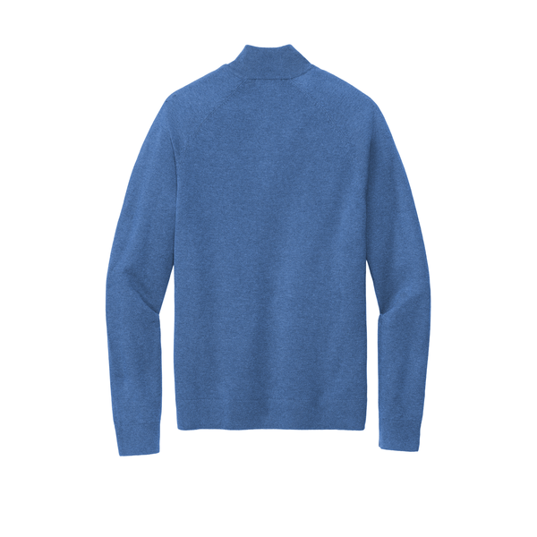 Brooks Brothers® Cotton & Nylon Stretch 1/4 Zip Men's Sweater