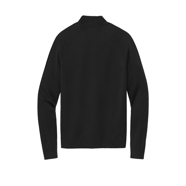 Brooks Brothers® Cotton & Nylon Stretch 1/4 Zip Men's Sweater