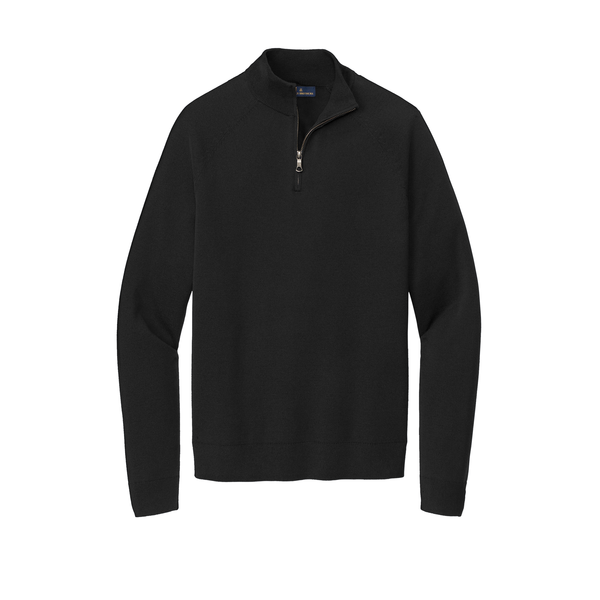 Brooks Brothers® Cotton & Nylon Stretch 1/4 Zip Men's Sweater