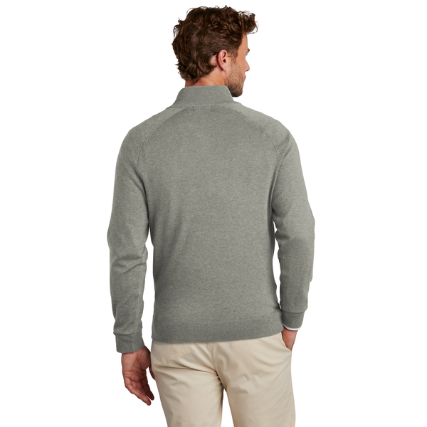 Brooks Brothers® Cotton & Nylon Stretch 1/4 Zip Men's Sweater