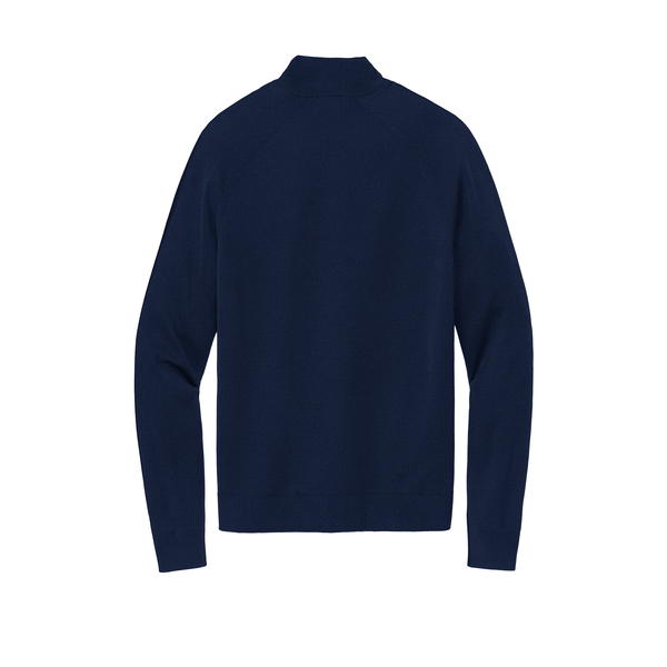 Brooks Brothers® Cotton & Nylon Stretch 1/4 Zip Men's Sweater