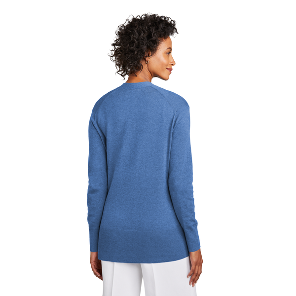 Brooks Brothers® Cotton & Nylon Stretch Long Cardigan Ladies' Sweater