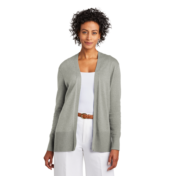 Brooks Brothers® Cotton & Nylon Stretch Long Cardigan Ladies' Sweater