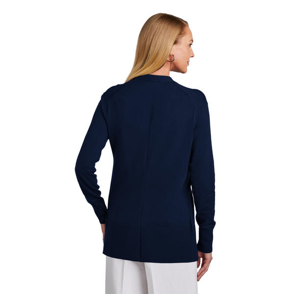 Brooks Brothers® Cotton & Nylon Stretch Long Cardigan Ladies' Sweater