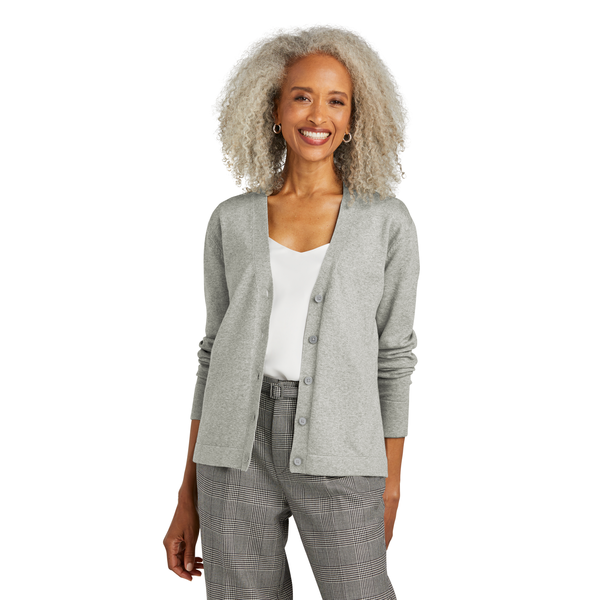 Brooks Brothers® Cotton & Nylon Stretch Cardigan Ladies' Sweater