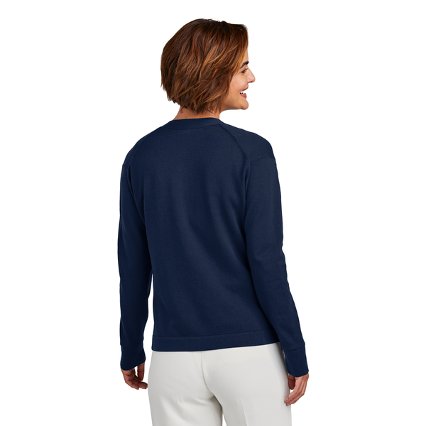 Brooks Brothers® Cotton & Nylon Stretch Cardigan Ladies' Sweater