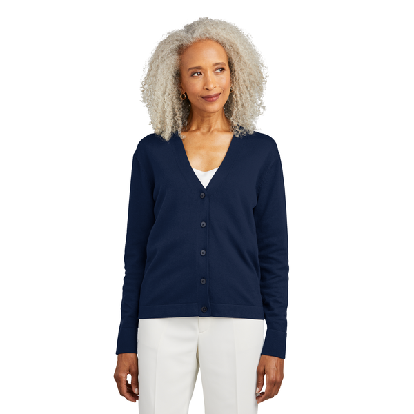 Brooks Brothers® Cotton & Nylon Stretch Cardigan Ladies' Sweater