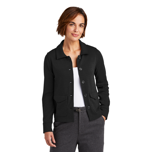 Brooks Brothers® Mid-Layer Stretch Tri-Blend Ladies' Button Jacket