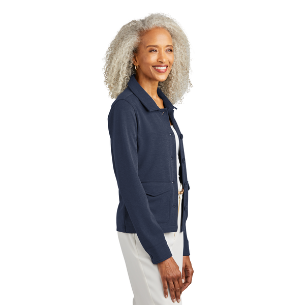 Brooks Brothers® Mid-Layer Stretch Tri-Blend Ladies' Button Jacket