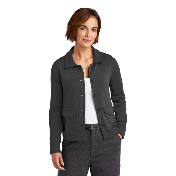 Brooks Brothers® Mid-Layer Stretch Tri-Blend Ladies' Button Jacket