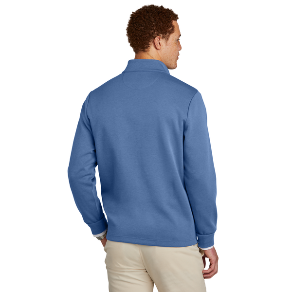 Brooks Brothers® Poly/Cotton Double-Knit Men's 1/4 Zip