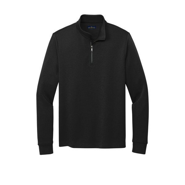 Brooks Brothers® Poly/Cotton Double-Knit Men's 1/4 Zip